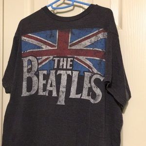 The Beatles Union Jack t shirt